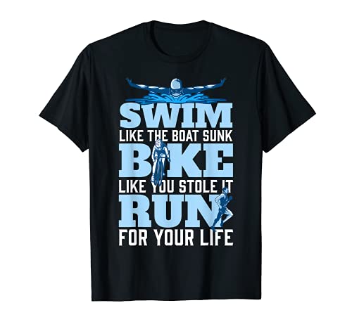 Sports Triathlete Idea Triathlon Camiseta