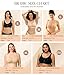 BRABIC Post Surgery Compression Bras for Women, Comfort Mastectomy Bra with Adjustable Straps (X-Large, Drak Beige)