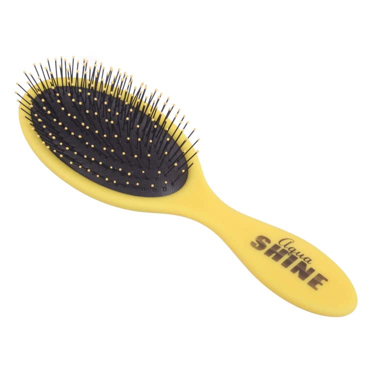 Miniatura 2 de ISO Beauty Aqua Shine Magic Hair Brush elimina tirones, desgarros, tirones y rasgaduras del cabello (amarillo)