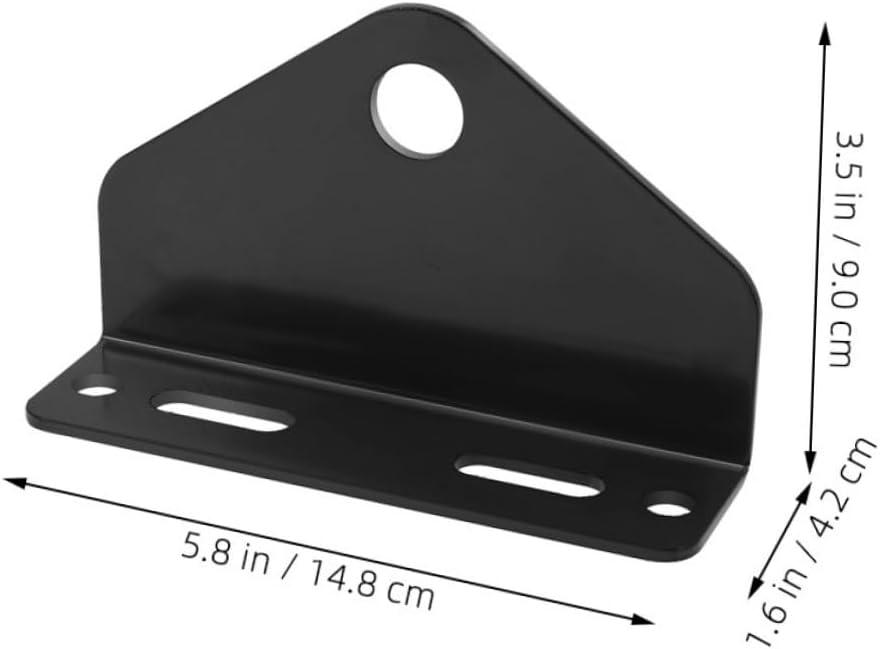 Universal Zero Turn Mower Trailer Hitch Kit 2-Piece Heavy Duty Steel Towing Hitch with Pin and Clip for Lawn Mower Trailer Accessories