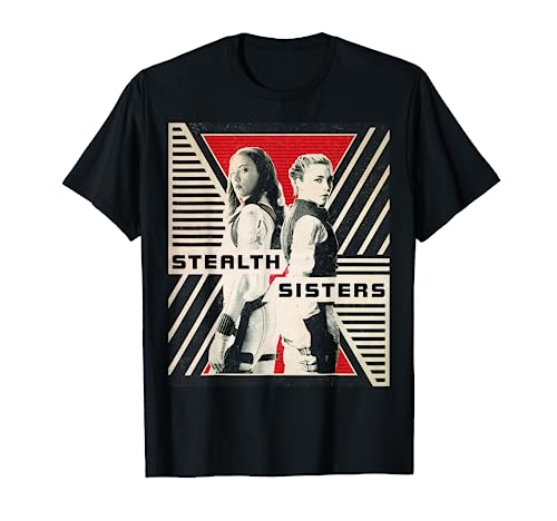 Marvel Black Widow Stealth Sisters Poster T-Shirt