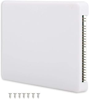 Hard Disk Enclosure, Portable mSATA SSD to 2.5-inch 44-pin IDE Adapter with Shell, Sturdy and Durable, Notebook Computer PATA/IDE Hard Disk Enclosure Adapter (White)