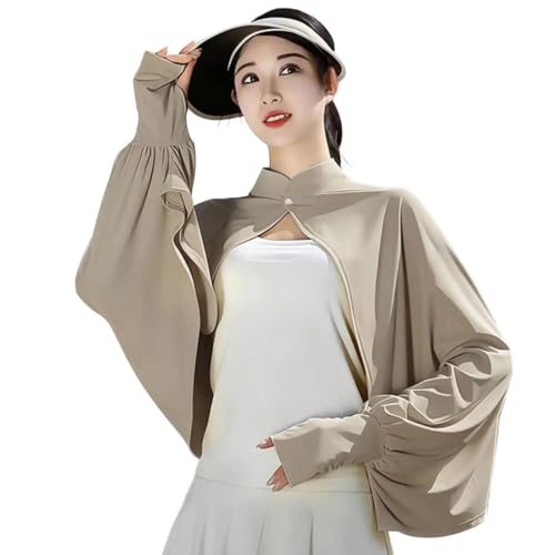 Evita el frío del aire acondicionado con este mantón con mangas para viaje