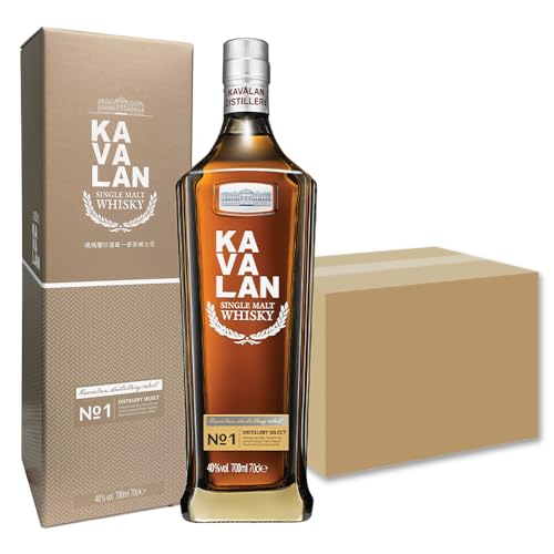 Jo fBXeB[ZNg No.1 700ml 6{ Zbg/MtgBox pEBXL[̒ Kavalan Distillery Select No.1