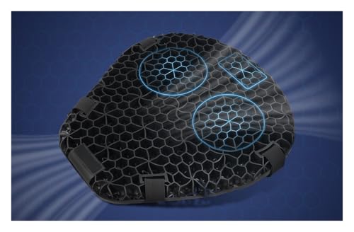 Cojín para moto que reduce la fatiga con funda elástica protectora 4