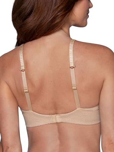 Vanity Fair Women's Effortless Wireless Bra, Buttery Soft Fabric & Lightweight Memory Foam Cups up to DD3