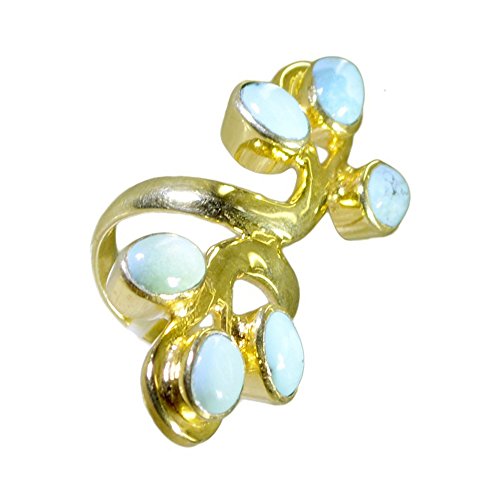 Bague tour argent turquoise fait main le cadeau idéal disponible en taille