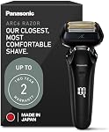 Panasonic ESLS8A Luxury 6-Blade Waterproof Electric Shaver for Men, Black