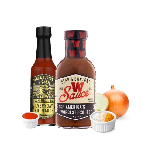 W Sauce 12oz &amp; Everyday Hot Sauce 2pk Bundle
