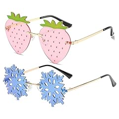 Snowflake Blue+strawberry Pink