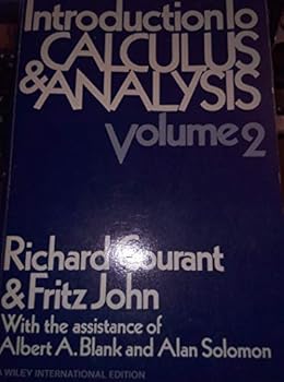 Hardcover Courant Intro to Calculus and Analysis Book
