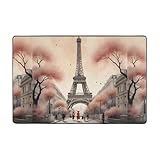 WZYWHJ Tapis à motif tour de fer chaud 182,9 x 121,9 cm. Excellent service : satisfaction garantie. En cas de problème, contactez-nous, nous ferons de notre mieux pour vous aider.