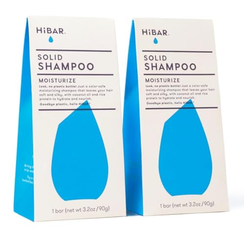HIBAR Moisturize Shampoo Bar 2-Pack