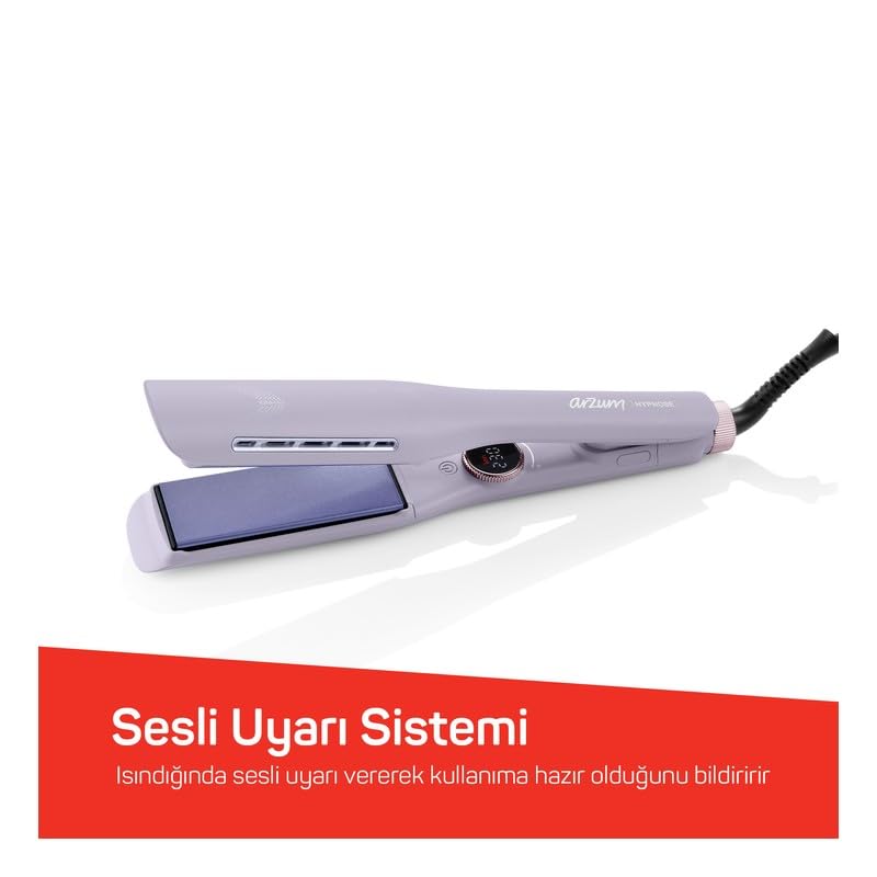 Arzum AR5111-3000 Hypnose Ionmax Lila Saç Düzleştirici