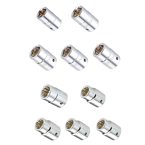 Adaptateur douille à percussion pour débloquer un écrou difficile via extension hexagonale 3/4" - 4