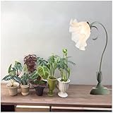 Table Top Grow Light for Indoor Plants – Decorative Desk Plant Light for Succulents Bonsai Cactus, Adjustable Desktop Grow Lights with Base, Cute Office Mini Grow Lamp