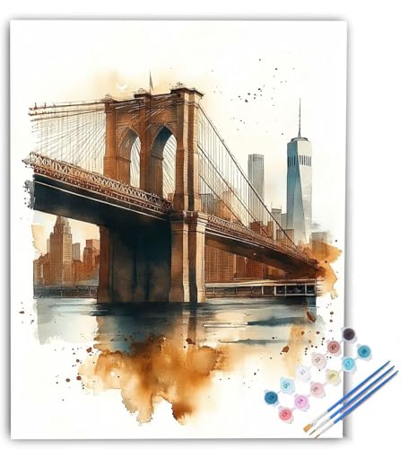 G  Paint by Numbers iyCgoCio[, DIY hG |pi c[Lbg l q S lC G, MƃANG̋ K ItBX Ƃ̕ǂ̑ ւ̑蕨 100 x 135 cm 