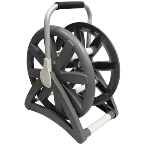 Aqua Select Hose Storage Reel | For Swimming Pool Cleaner and Vacuum Hoses | Holds Up To 45 ft Hoses (Not Included) | Storing VacTubes | Pool Cleaning and Maintenance Cover
