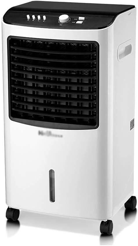 Evaporative Cooler, Portable, Quiet Evaporative Air Conditioner, 380 m³ H, Mist Humidifier, Room, 3 in 2 Units, with Wheels for Bedroom and Office (Free Ice Tray) (Colour: White)