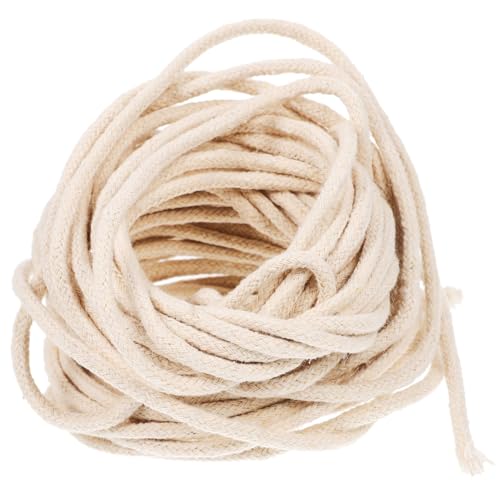 Garneck 2rolls Cotton Wicks Cuttable Braided Wick