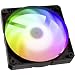 Produktbild Phanteks (PH-F120SK_DRGB_PWM) SK120 DRGB PWM Lüfter, 120 mm Lüfter, hoher Luftstrom, 9 Flügel-Design, digitale RGB-Beleuchtung, Gummi-Dämpfungsscheiben, schwarz