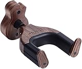 NO GOLPEE SU GUITARRA: No se arriesgue a apoyar su guitarra en la pared donde puede ser golpeada. Asegúrese de que su valioso instrumento se guarde correctamente con este colgador ultra seguro. Además, su hermoso diseño agrega un toque de clase a tu pared.
