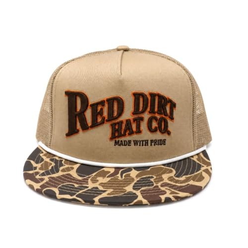 Image of Red Dirt Hat Company Old Skool Cool Adjustable Snapback Hat | 5-Panel Cap