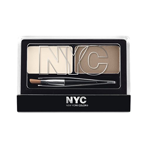 N.Y.C. New York Color Browser Brush On Brow Kit, Brunette, 0.03 Ounce