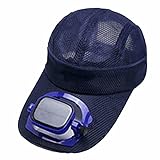 WEIFAN Solar Fan Cooling Hat - Solar USB Charge Outdoor Shade Sunscreen Sports Travel Hat, Outdoor...