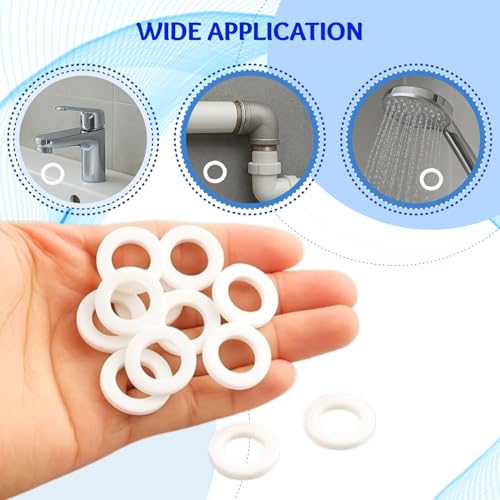 Grommet Eyelet Ring 1 inch Silicone Washer gaskets 1 inch Silicone Washer Seals (10 Pieces in Pack) by Metalandbrassco - Image 4