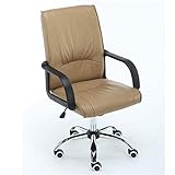  MU Chaise de Bureau Fauteuil de Bureau Ergonomique de Levage Accueil Ordinateur Président Moveable Réunion Réglable Conférence Du Personnel Président Sedie Ufficio (Couleur: Kaki)