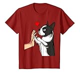 i cani boston terrier amano la mamma maglietta