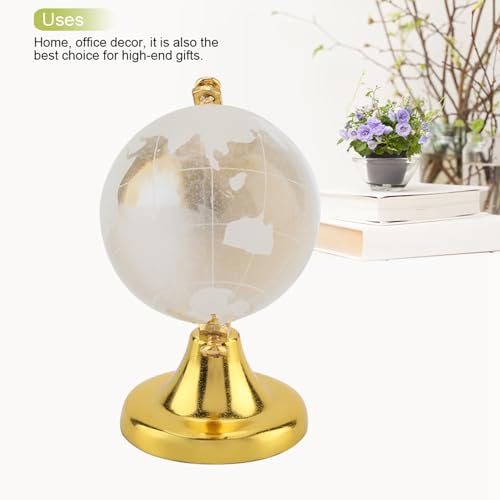 Mini bola de cristal 3d, display de bola de cristal, mapa mundi da terra, bola de cristal,decoração