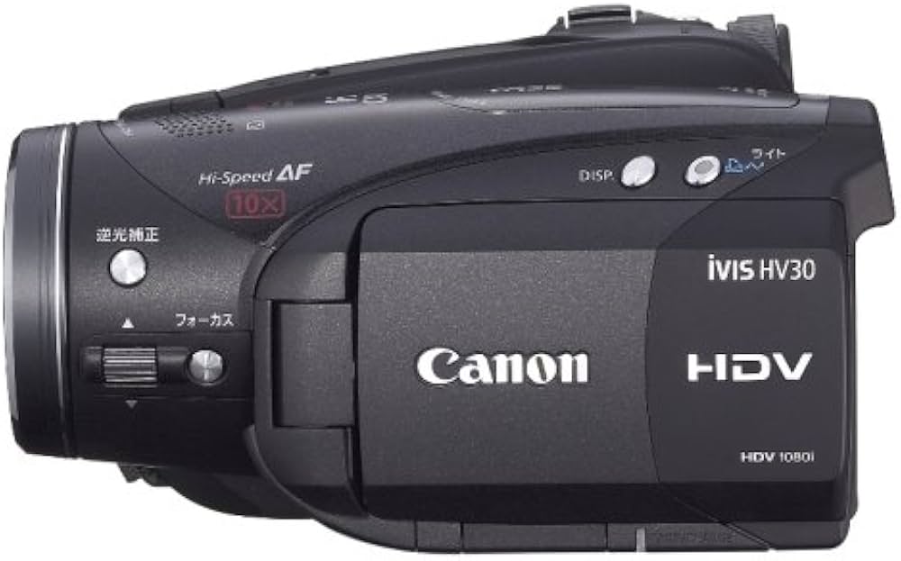 ネイビーシー 【F174】Canon HDV iVIS HV30 ビデオカメラ | www.ccfl.ie