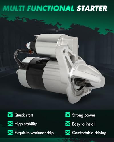 Image of SCITOO Starter Motor fit for Mazda for Protege 1.8L 1999-2000,for Mazda for Protege 2.0L 2001-2003,for Mazda for Protege5 2.0L 2002-2003 Replacement Starter 17766