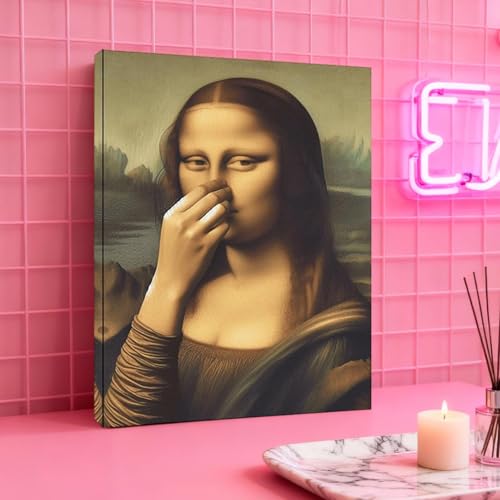 Decoración de Mona Lisa graciosa que llena de alegría y sofisticación tu apartamento 2