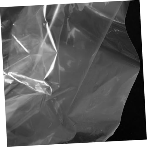 Cabilock 25pcs Clear Plastic Garment Bags Clothes Storage Carrying Bags for Coats Suits Dresses Lightweight Dustproof Covers for Travel Storage4