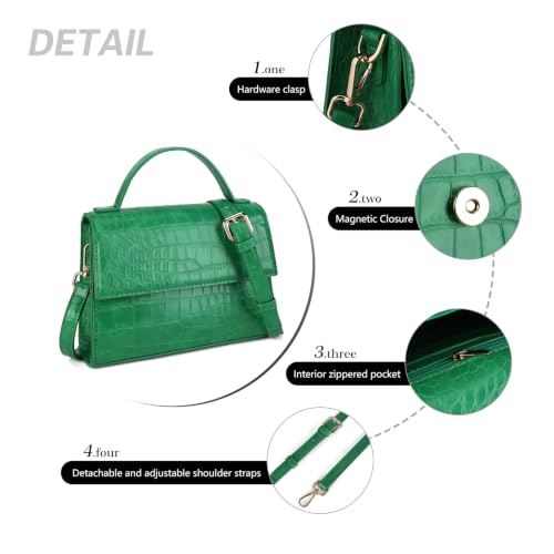 Image of Gladdon Small Crossbody Purse for Womens Trendy Ladies Top Handle Shoulder Bags(S: 5.12''x 7.87''x 2.56'')