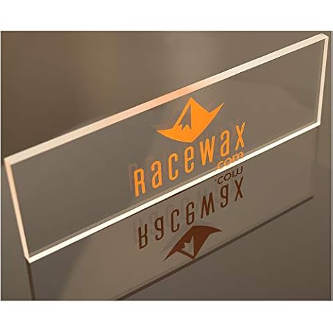 RaceWax Ski Snowboard Wax Scraper 7-inch long 5-mm thick Stiff Sharp - (PC-3404) Cover