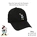 Concept One womens Disney Minnie Mouse Baseball Cap, Black, One Size US