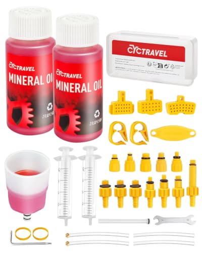 cyctravel Brake Bleed Kit for Shimano, TEKTRO, TRP Hydraulic Disc...