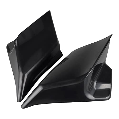 Paneles laterales extendidos sin pintar color negro para motocicleta Harley Road King FLHR Electra Glide FLHT FLT FLH 1997-2007 miniatura 1