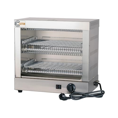 Cleiton® Tostador Doble Industrial | Horno Industrial para Hostelería | Tostador Profesional para Bares y Restaurantes