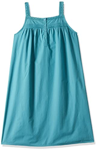 Image of Amazon Brand - Eden & Ivy Women's Cotton Knee Length Casual Nightgown (ENISS22WSPDR110 Porcelain Blue L)