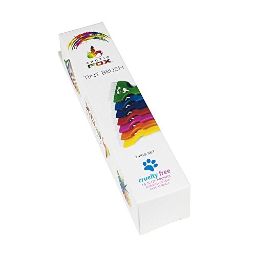 Arctic Fox Rainbow Coloring Bleaching Accessories (Af Rainbow Tint Brush Set) #TOP18