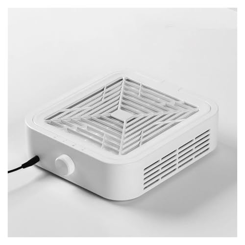MRKU Aspiradora Profesional de manicura con Filtro Lavable, bajo Nivel de Ruido y Filtro de Polvo Lavable, con Ventilador de 120 W. Sistema de recolección eficiente para el Arte de la manicura.