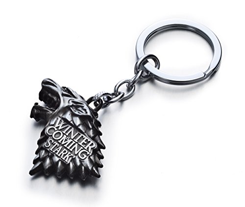 Reindear Game Of Thrones House Stark Sigil Crest Metal Keychain #TOP2