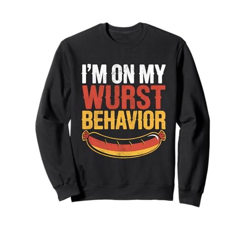 On My Wurst Behavior Oktoberfest Funny German American Humor g[i[