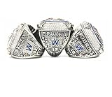 XiaKoMan Chicago 2016 Series C'U.B'S Champions Replica ring with wooden box world championship ring Christmas gifts (Rizzo, 13)