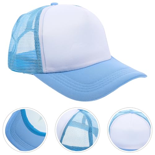 Casquettes de baseball bleu ciel pour sublimation pour sorties d'été et événements de club - 5